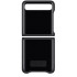 ЧЕХОЛ SAMSUNG Z FLIP LEATHER COVER BLACK в nurancell ЧЕХОЛ SAMSUNG Z FLIP LEATHER COVER BLACK